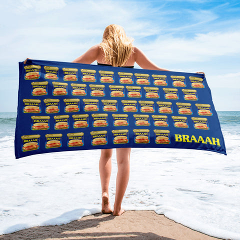 Braaah Classic Beach Towel